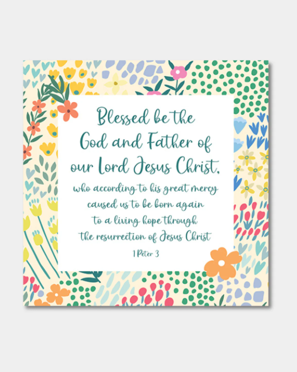 12 Blessing Floral Easter Chocolate & Free Cards - Image 3