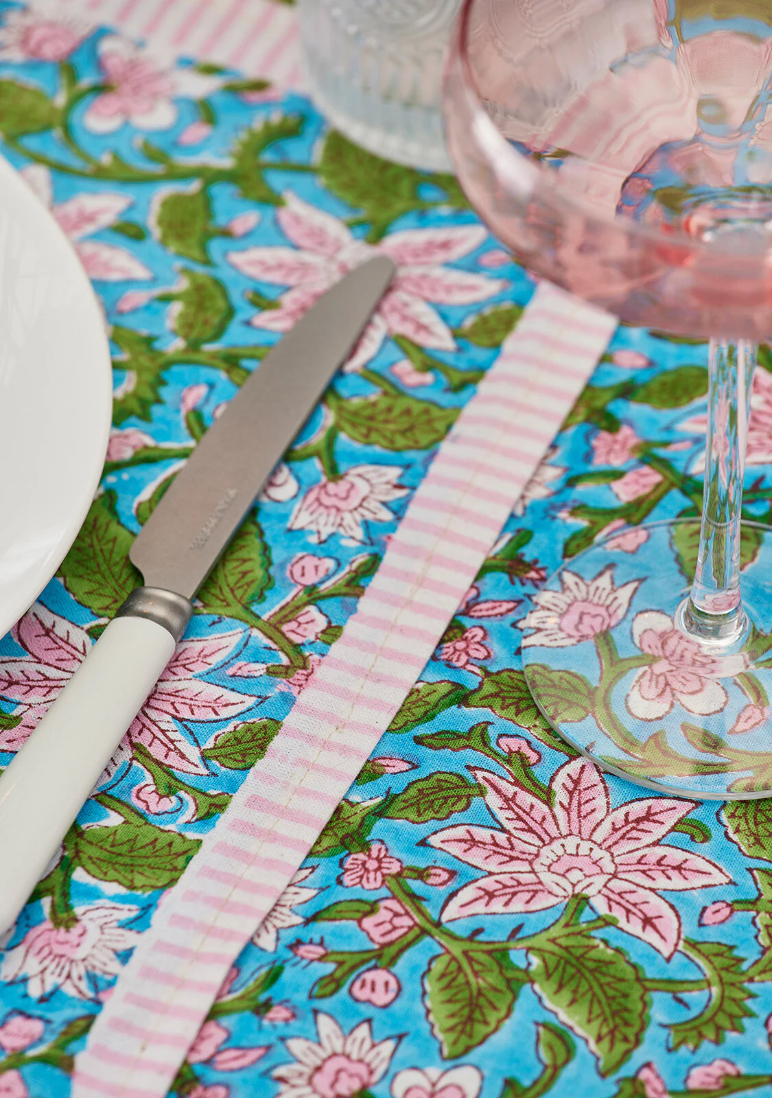 Block Print Placemat - Lily - Image 3