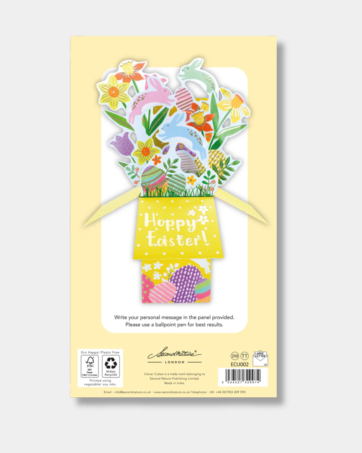 Hoppy Easter 3D Keepsake Card - Image 3