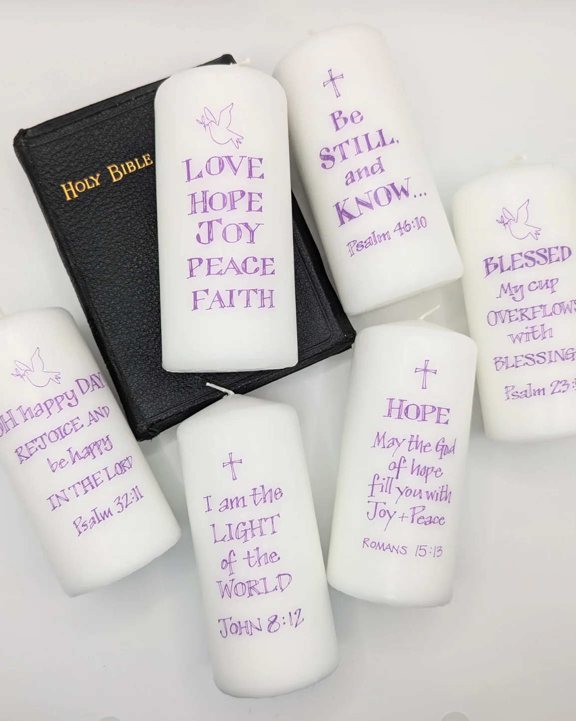 Blessed Pillar Candle - Image 3