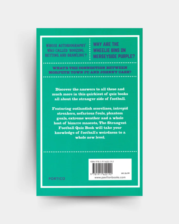 Strangest Football Quiz Book - Image 3