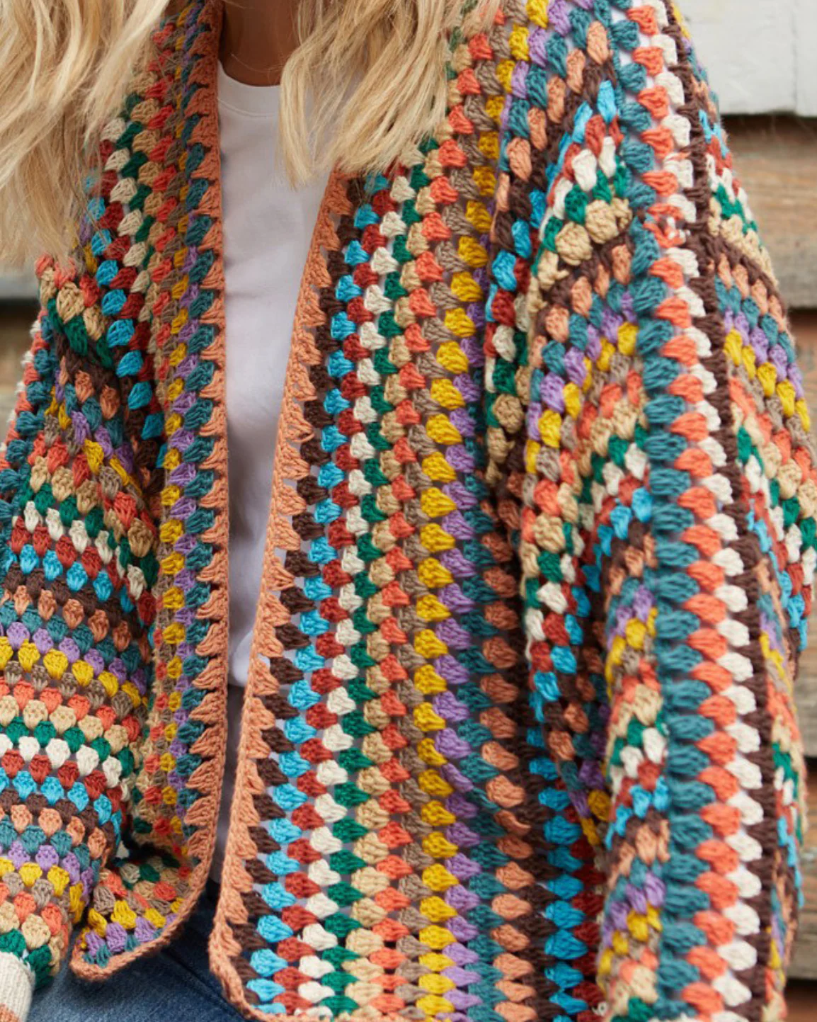 Yucatan Cotton Cardigan Small - Image 3